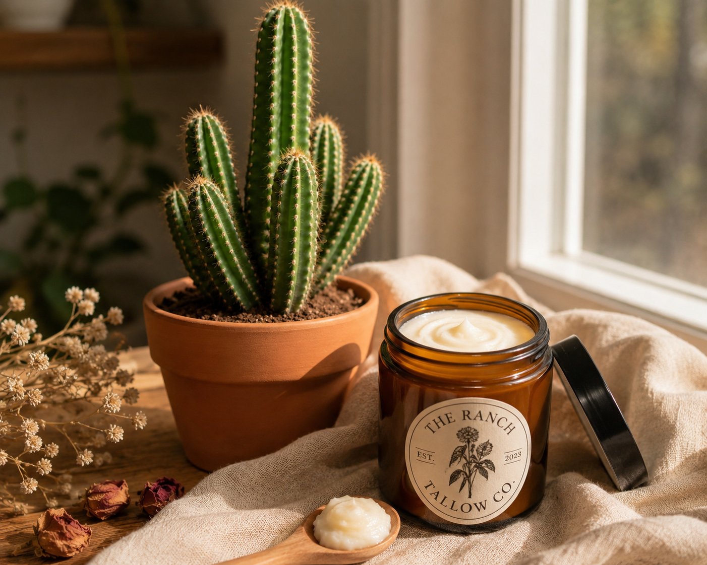 Healthy Plants & Natural Beef Tallow Skincare