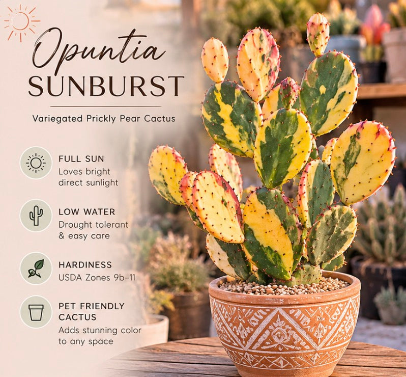 Opuntia Sunburst
